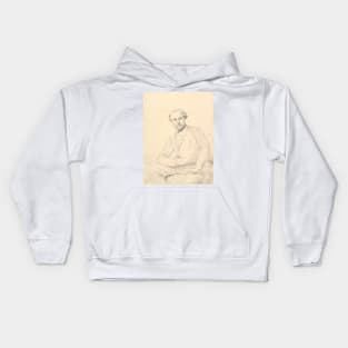 Henri Lehmann by Jean-Auguste-Dominique Ingres Kids Hoodie